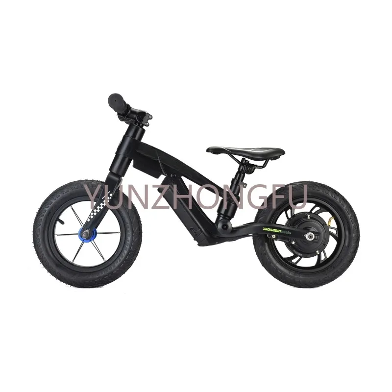 Imagem -02 - Polegada Elétrica Crianças Brinquedo Bicicleta Equilíbrio Elétrico para Crianças 24v 250w 2.5ah Display Digital Contratos Mais Freio a Disco Especificação Crianças 12