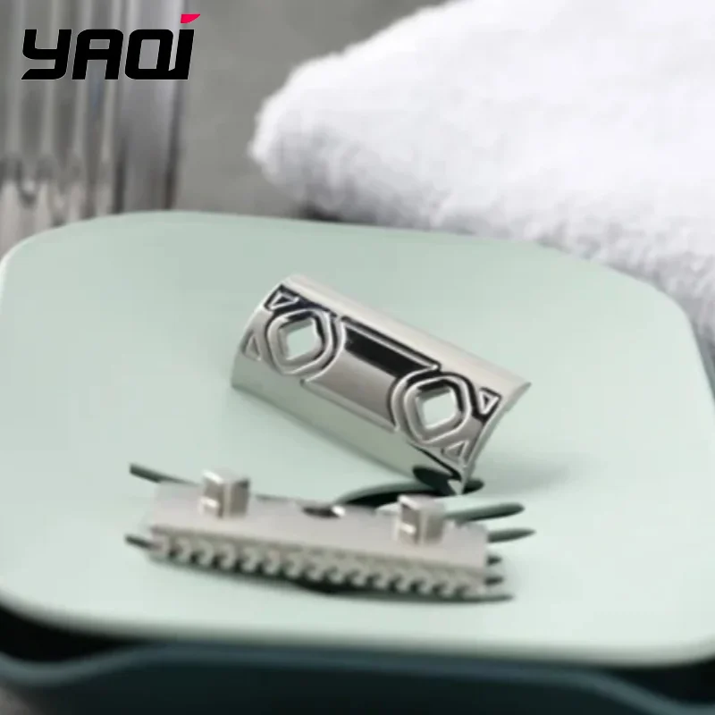 ¡gran-oferta-2026-cabezal-de-afeitar-de-seguridad-yaqi-harlequin-de-acero-inoxidable-316-pulido-con-espacio-entre-hojas-de-090mm