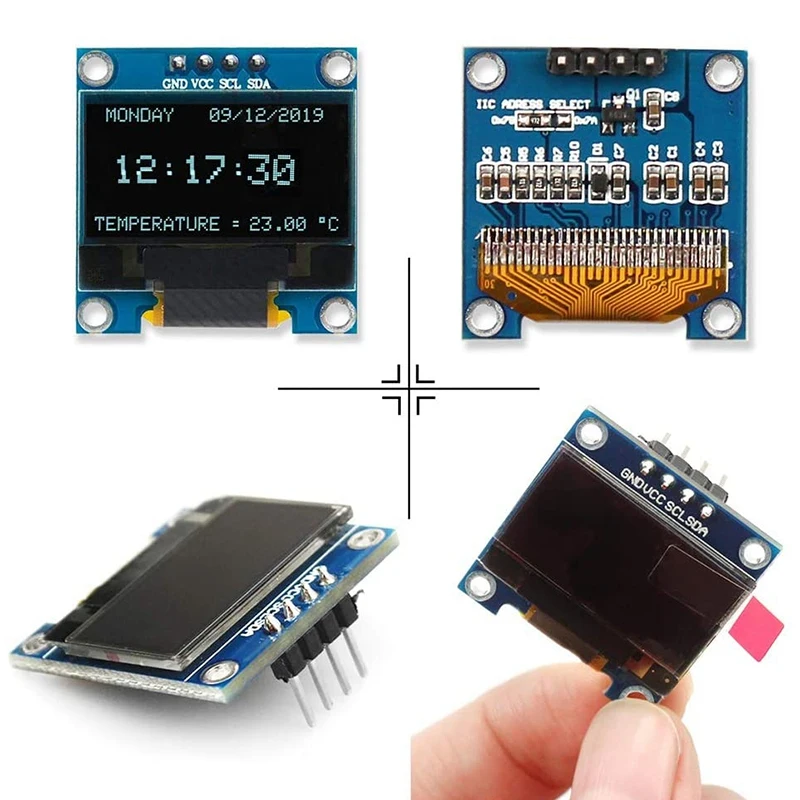 RISE-Real Time Clock Kit, DS3231 AT24C32 IIC RTC Clock Module + Mini SD Mini TF Card Adapter Reader Driver