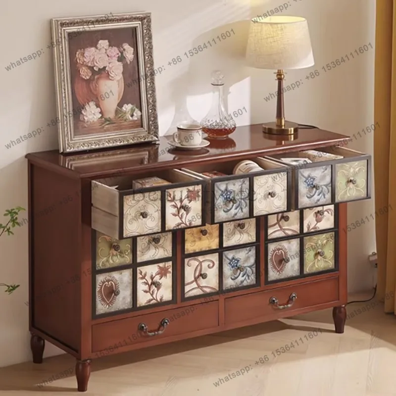 Luxury Glamour Storage Cabinet Unique Elegant Fashion Aesthetic Living Room Cabinets