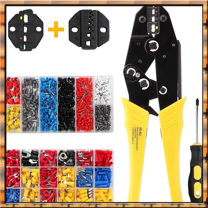 

Sep N12R 800 Tubular Terminal Combination Component Accessory 370 Insulated Terminal 40J Crimping Pliers Set