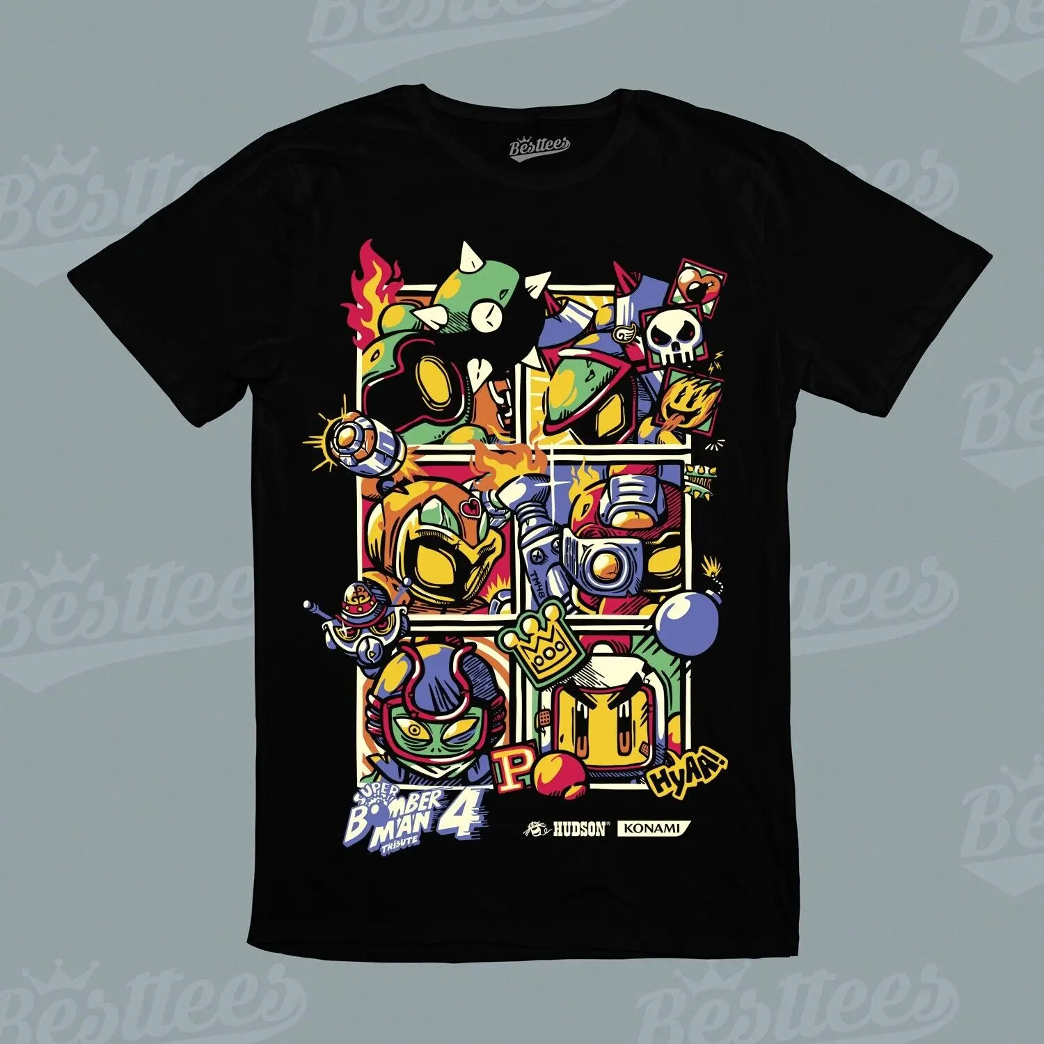 Kids Men Women Bomberman Classic Retro Adventure online Video Game T Shirt