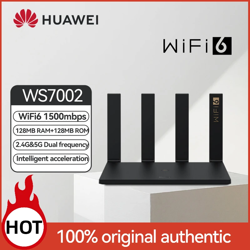 

Huawei роутер WS7002 гигабитный роутер WiFi 6 усилитель сигнала