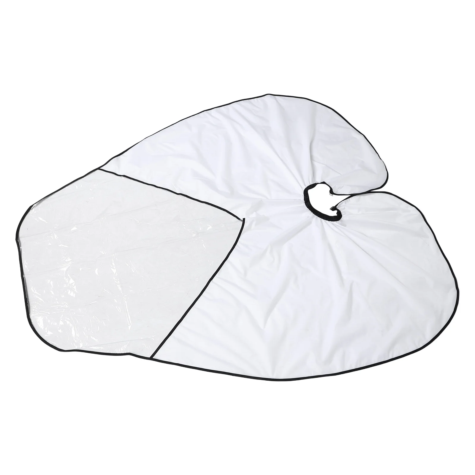 

Compact Foldable Barber Cape for Kids Reusable Professional Hairdressing Cape with Transparent Section Easy Cleanup Comfortable