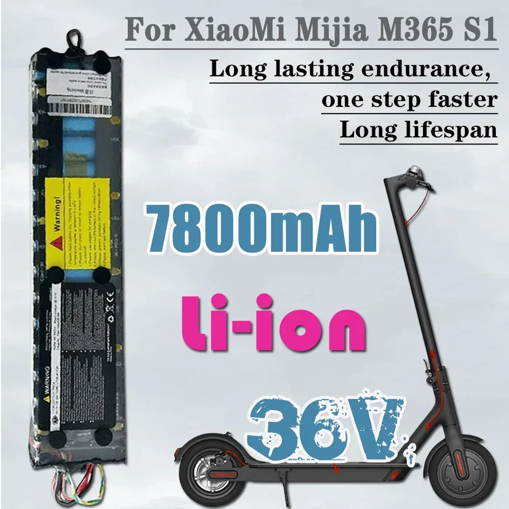 

18650 10S3P 36V 7800mAh Litium Ion Battery Pack NE1003-H Cell Communication Interface for Xiaomi M365 Electric Scooter