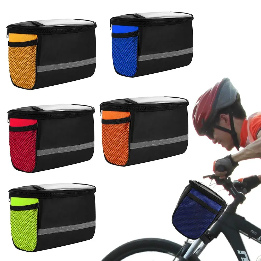 

Outdoor Sports Cycling Equipment Bag Bike Handlebar Bag Bicycle Pannier Front Tube Basket