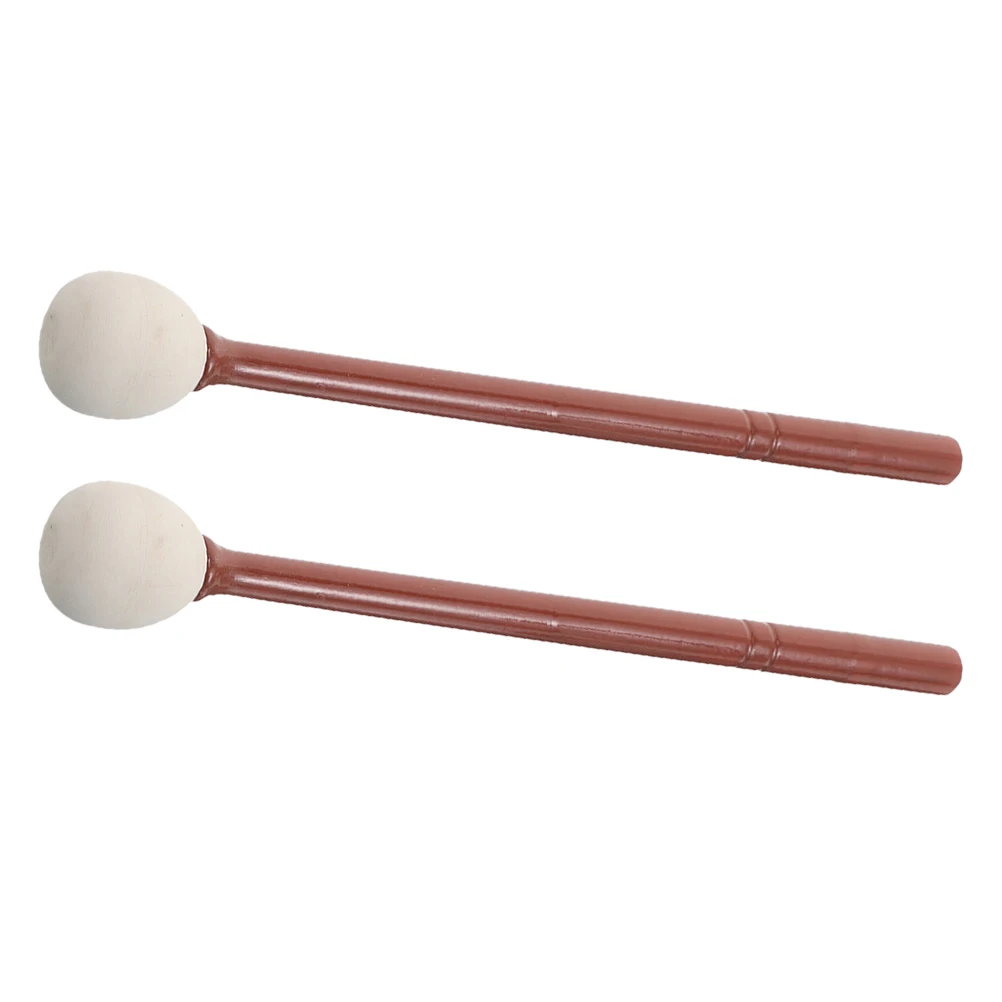 

2 Pcs Wooden Fish Sticks 35-4 Inch Cotton Wood Percussion Instruments Accessories for Chimes Meditation Tools