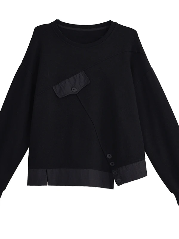 Faionable بسيط Sle المرأة البلوز الخريف وصول جديد زائد حجم تنوعا تي شيرت كامل عالية الخصر مادة الكتان طويلة...