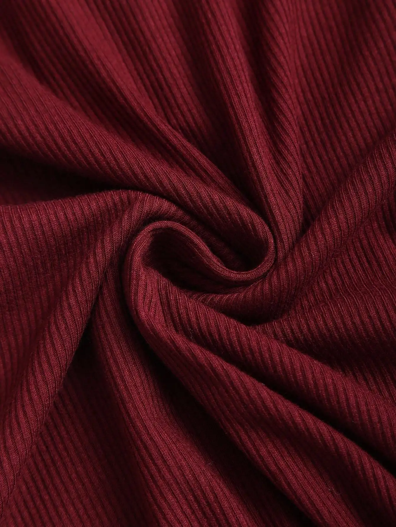 Top Henley de Manga Larga Acanalado para Mujer con Inserto de Encaje, Suave, Cómodo y Ajustado para Otoño