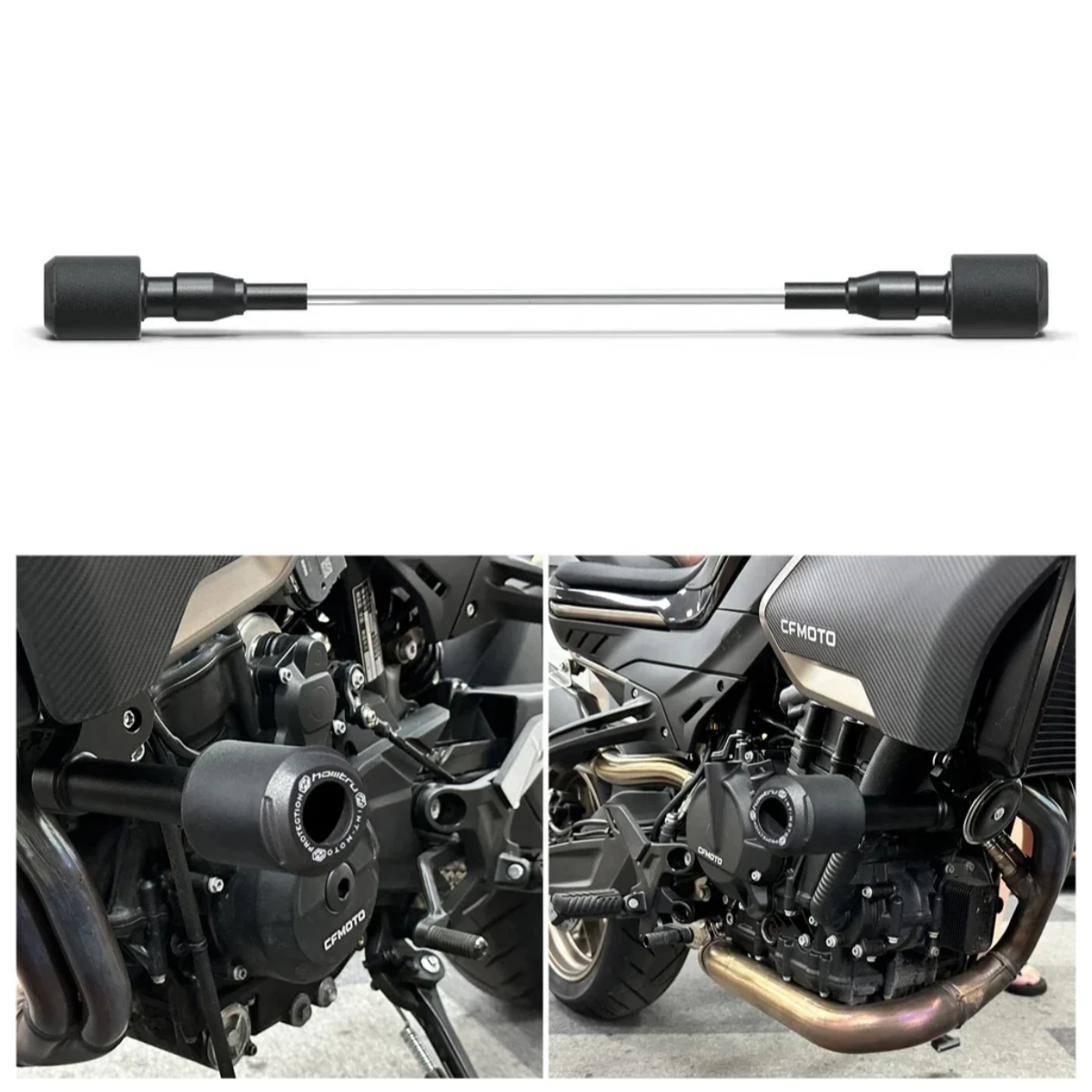 

For Ducati Multistrada 1200 S Pikes Peak 2015-2017 Frame Sliders Crash Protector