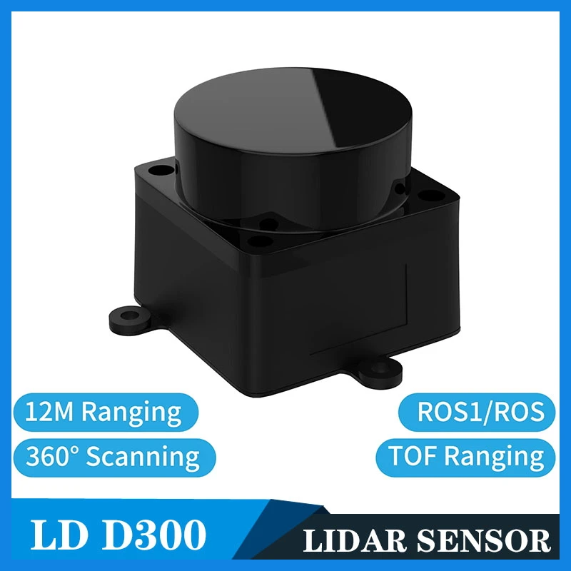 

LDROBOT LD06 and LD19 TOF laser Radar Lidar Scanner 360° Scanning 30000 Lux Resistance TOF Flight Time Ranging Lidar Sensor