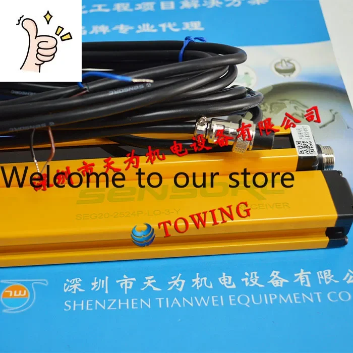 [Genuine - Quality Assurance One Year] SENSORC Safety Light Curtain SEG20-2524P-LO-3-Y
