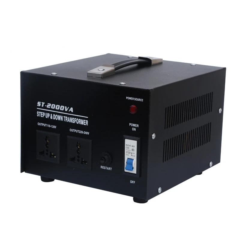 110v to 220v step up step down power transformer factory price transformer