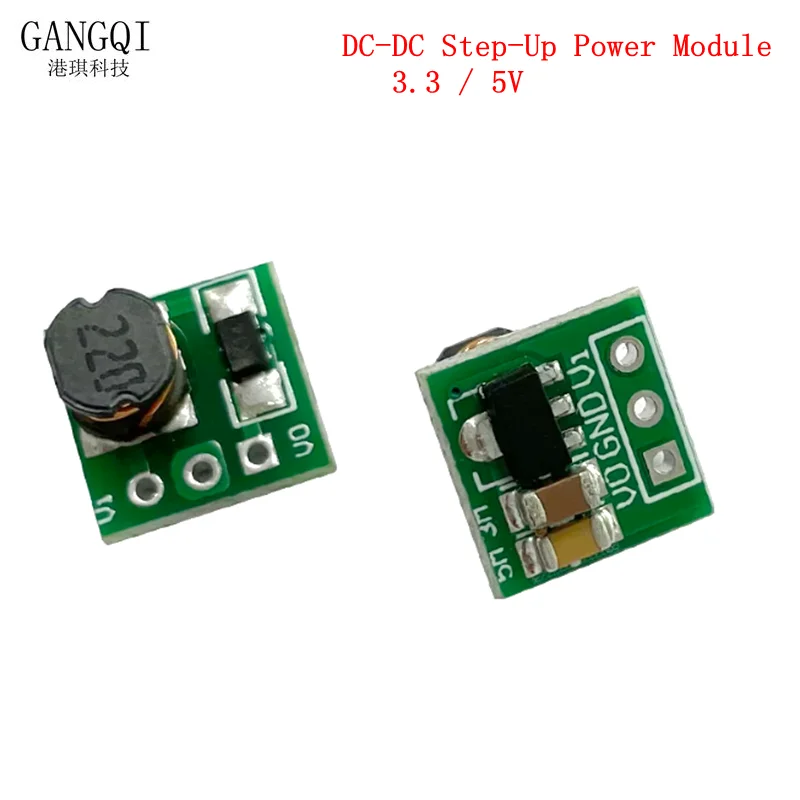2PCS DC-DC Step-Up Power Module 1.5V 1.8V 2.5V 3V 3.3V 3.7V 4.2V To 5V Mini DC DC Boost Voltage Module 0.9-5V To 5V
