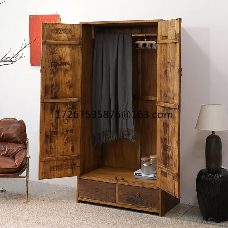 

Шкаф из массива дерева с пазово-гнездовым соединением для спальни, для хранения одежды, тумба для хранения вещей