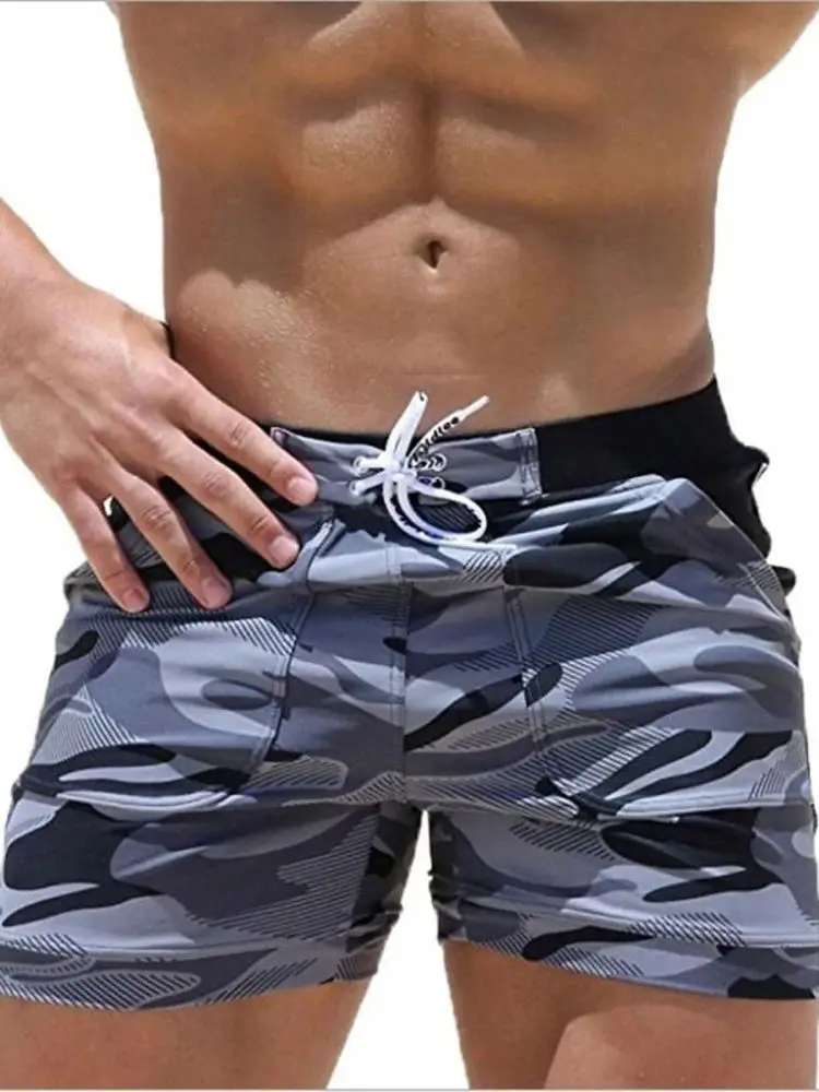 

Camouflage Sports Beach orts with Rope Tied Waist Slim Fit Casual Pants for Youth And Adults Summer Season Leisure Wear