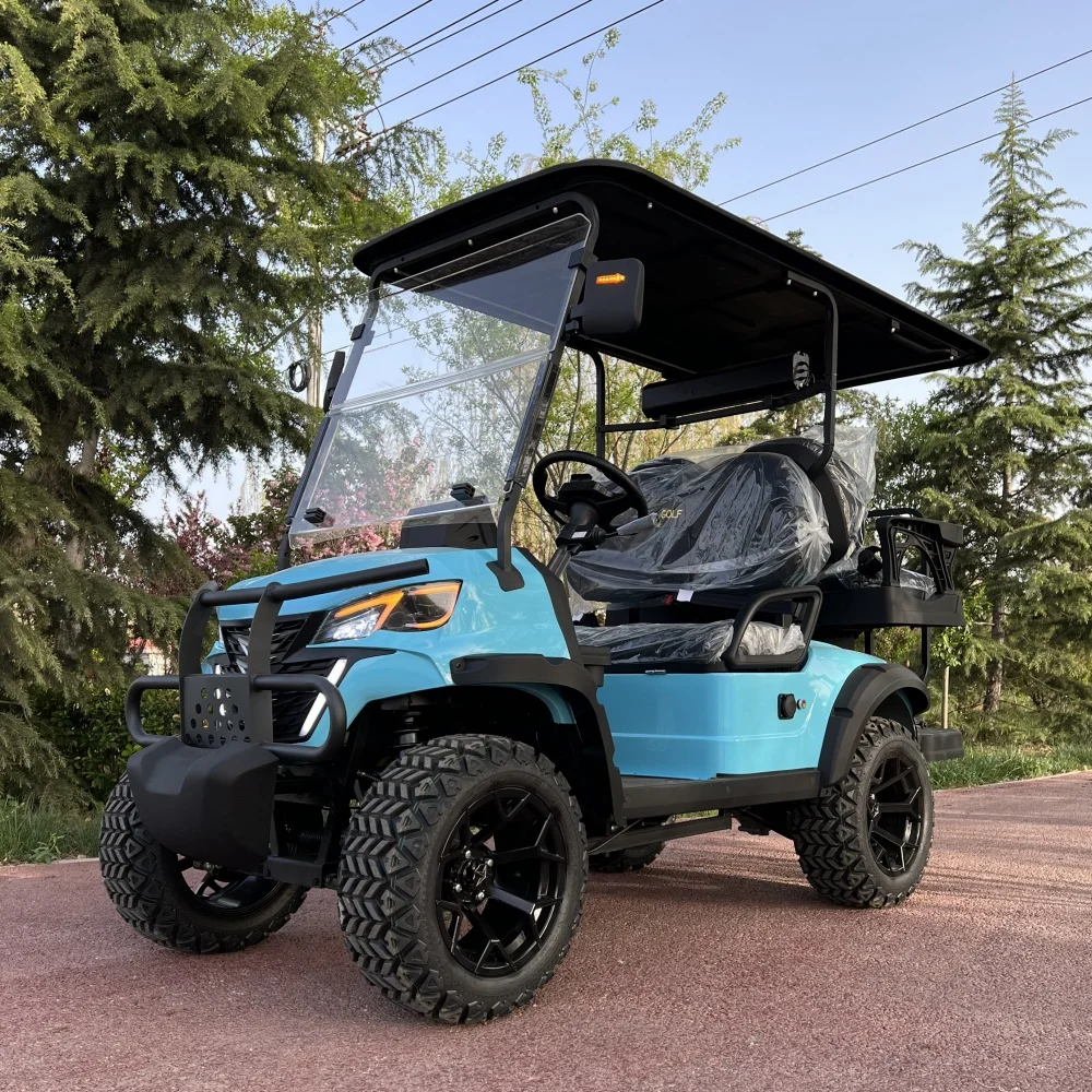 

High Quality Electric Golf Cart 4 6 Passengers Golf Buggy Customized Motor Acid Battery Controller Electric Off Road Club Car