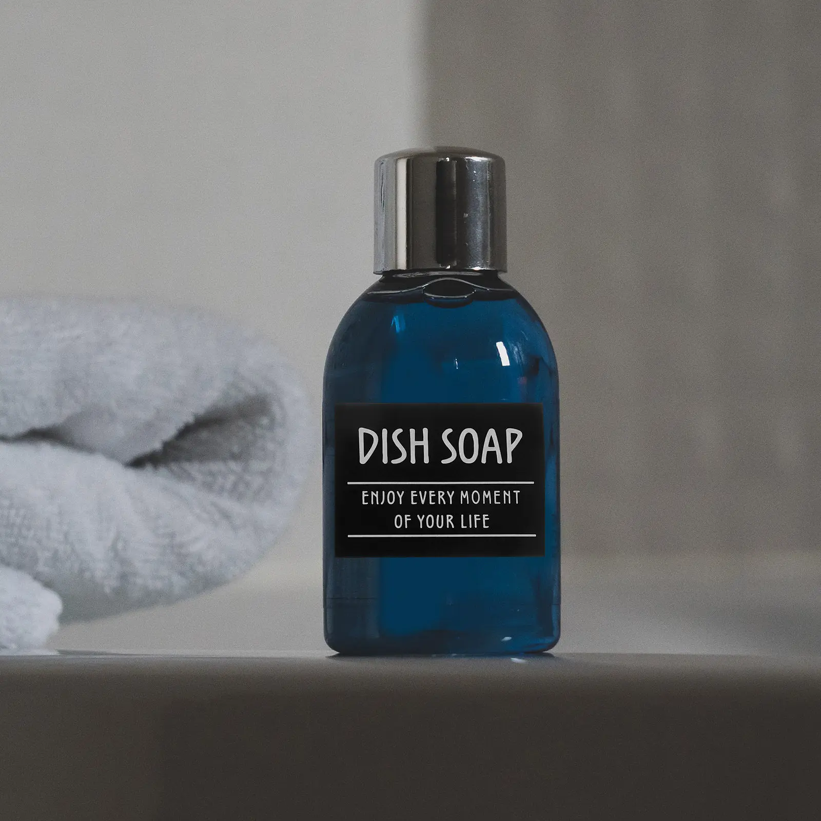 

1Set Bathroom Labels Waterproof Shampoo Bottle Stickers PVC Self-Adhesive Oil-Resistant Washable Minimalist Dispenser Organizer