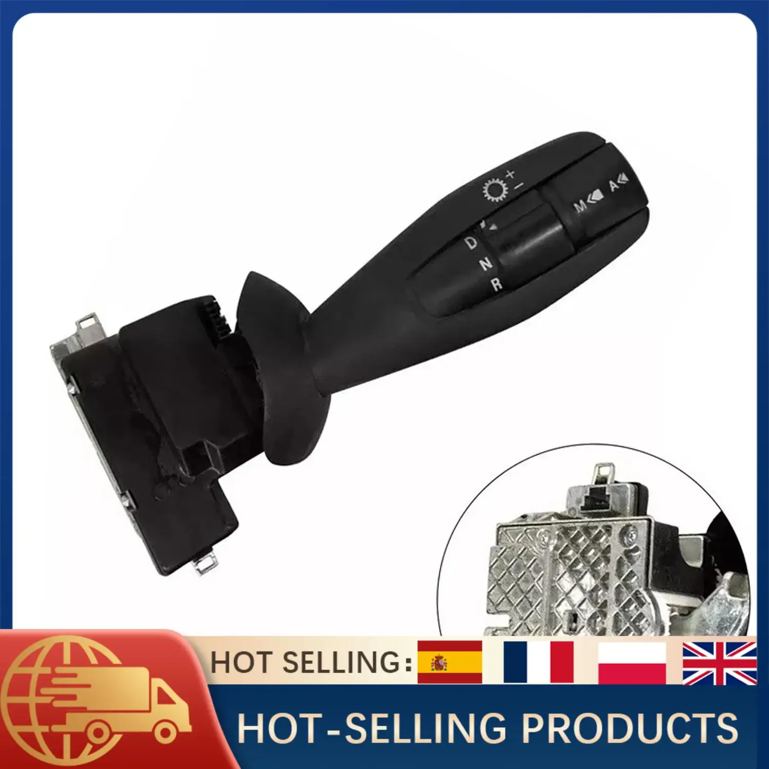

1PC Gear Selector Switch Steering Wheel Replacement For Mercedes Actros MP4 MP5 Truck OEM A0095452124 0095455424