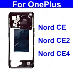 Middle Housing For Oneplus Nord CE 2 Nord CE2 Nord CE4 5G Middle Frame Holder Cover Replacement Repair Parts