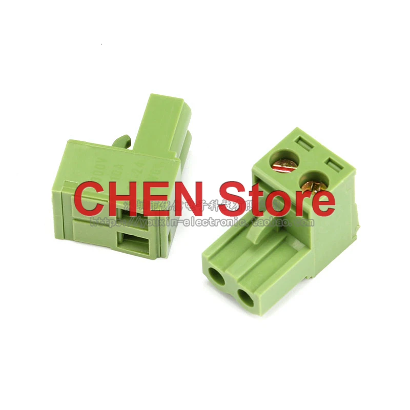

5pcs/lot Plug only KF2EDGK 2P 3P 4P 5P 6P 7P 8P 9P 10P 12P connector pitch 5.08MM KF2EDGK-2P