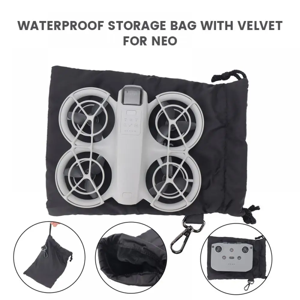 Waterproof Case For DJI Neo Drone Pouch Storage Drawst Pocket RC N3 Remote Controls Drawstring Bags Portable Handbag Accessories