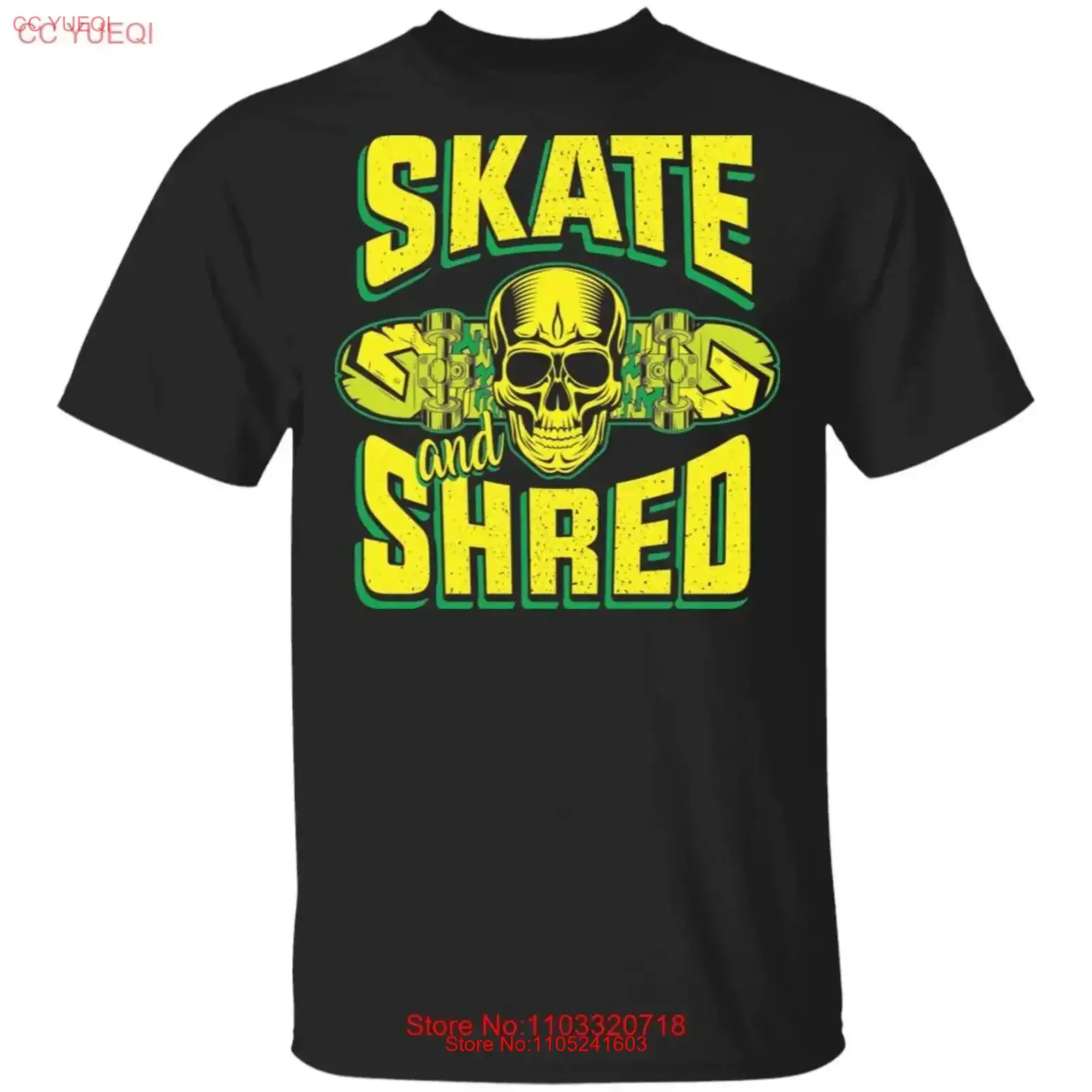 Skate and Shred Skateboarding Skateboard T Shirt vintage Washed Unisex homme Slightly Soft streetwear Top For Everyday Wear