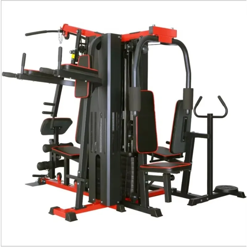 2026 5 Station Integrated Trainer Home Gym Multi-Function Exercise Equipment