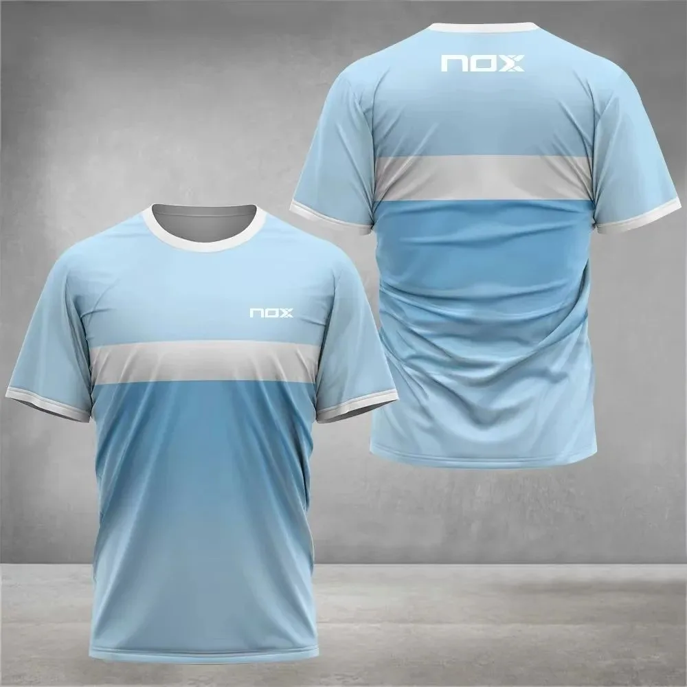 تي شيرت رجالي صيفي جديد من ألياف البوليستر كاجوال أنيق يسمح بمرور الهواء بنمط مطبوع مناسب للارتداء في الهواء الطلق #6