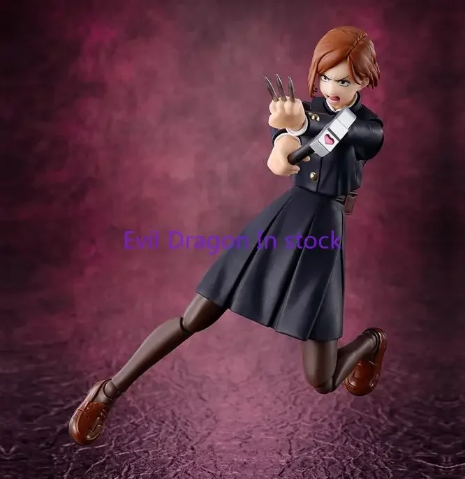 Figurka Transformująca się na Akcji Oryginalna Jujutsu Kaisen Kugizaki Nohara, Model Jujutsu 1/12 Figurka Kolekcjonerska