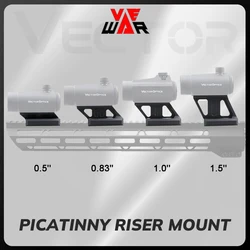 Vector Optics Cantilever Riser Rail Mount 0.5