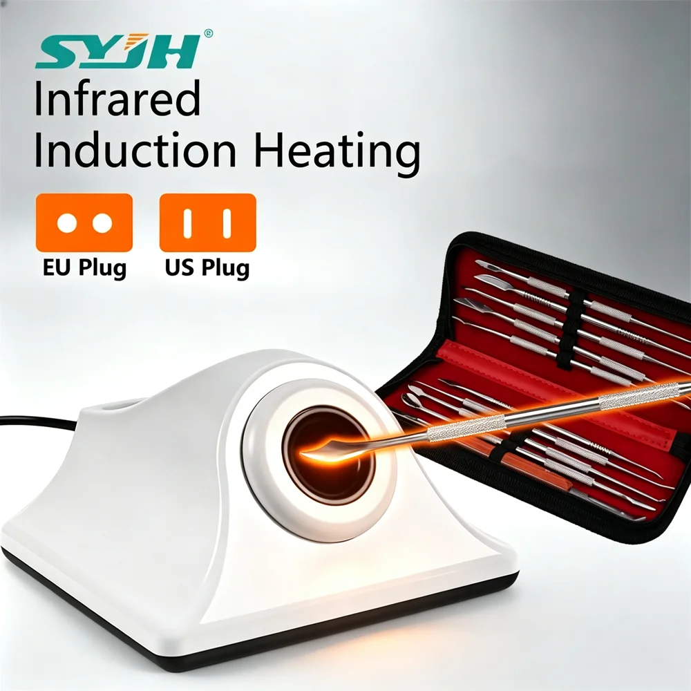 SYJH Infrared Induction Heating Dental Wax Carving Knife Heater Bonding Warmer Machine Operating Voltage 10A 250V Lab Tool