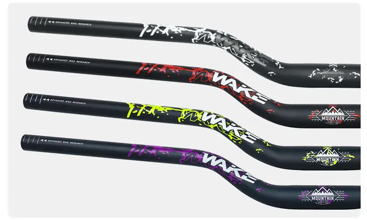 دراجة هوائية جبلية المقود 31.8*720/780 مللي متر U-شكل 55H عالية منحني المقود سبائك الألومنيوم الجبلية المقود الدراجات أجزاء