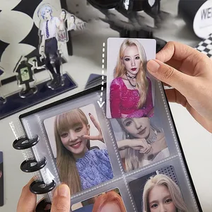 3inch Photocard Binder InsフォトアルバムK-Pop Idol Collection Book 160ポケットフォトカードアルバム収集書籍カード写真アルバム 8ベストセールスフォトアルバム10x15-2