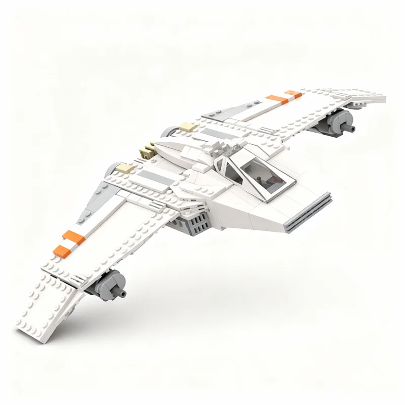 

Набор строительных блоков MOC V Wing Airspeeder Star Battle (519 деталей) – Конструктор, Рождественский подарок, Идея для творчества, Развивающая игрушка