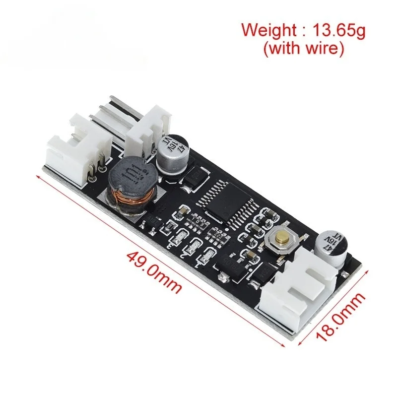 Single 12V 0.8A DC PWM 2-3 Wire Fan Temperature Control Speed Controller Chassis Computer Noise Reduction Module NTC B 50K 3950