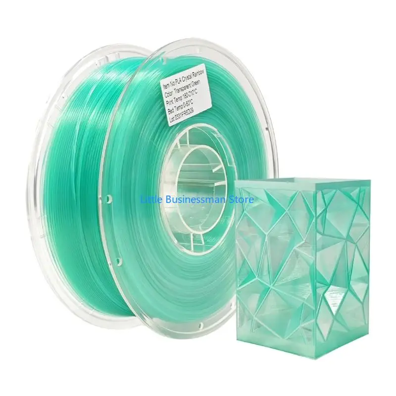 PLA1,75 mm Druckmaterial 1,75 mm 1 kg Spule, durchscheinendes Filament für den Druckmodellbau, kreative Projekte und M76A – Detail 9
