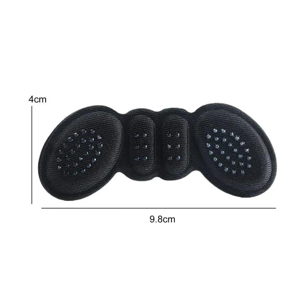 Heel Insert Butterfly Shape Heel Cushion Close Fit Prevent Chafing  Durable Big Shoes Heel Cushion Insert