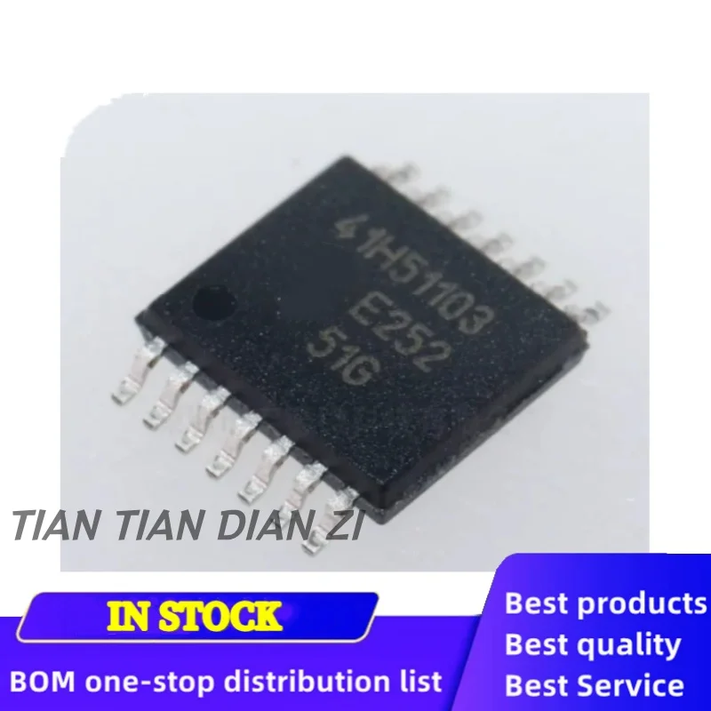1pcs/lot 41H51103 MCP41HV51-103E/ST TSSOP14 ic chips in stock