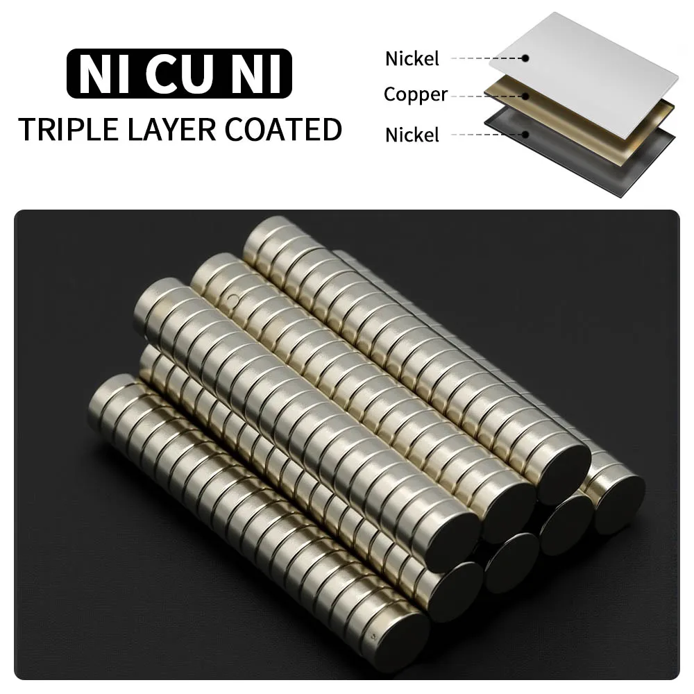 8x3mm Powerful Neodymium Magnet N35 NdfeB Permanent Magnetic imanes Round Super Strong Fridge Magnets DIY image 5