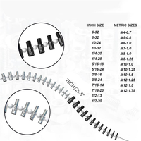 Classy-Portable Thread Tester Bolt Nut Screw Checking Checker 26 Male/Female Size Gauge Measuring Tool Kit