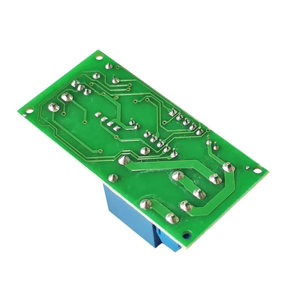 Digital Time Delay Relay 12V DC with Adjustable 1-99 Second or Minute Range and High-Visibility Display for Technical Use