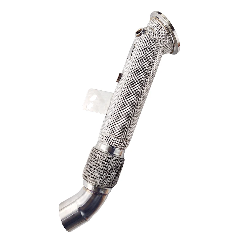 Waterproof durable Car modification fittings Exhaust Pipe Welding for  B58 3.0T catless dowmpipe