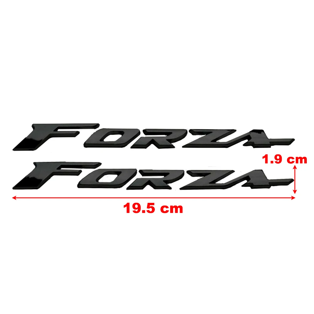 Motorcycle Decals Stickers Emblem Badge 3D Raised Tank Wheel Logo For FORZA 125 250 300 350 750