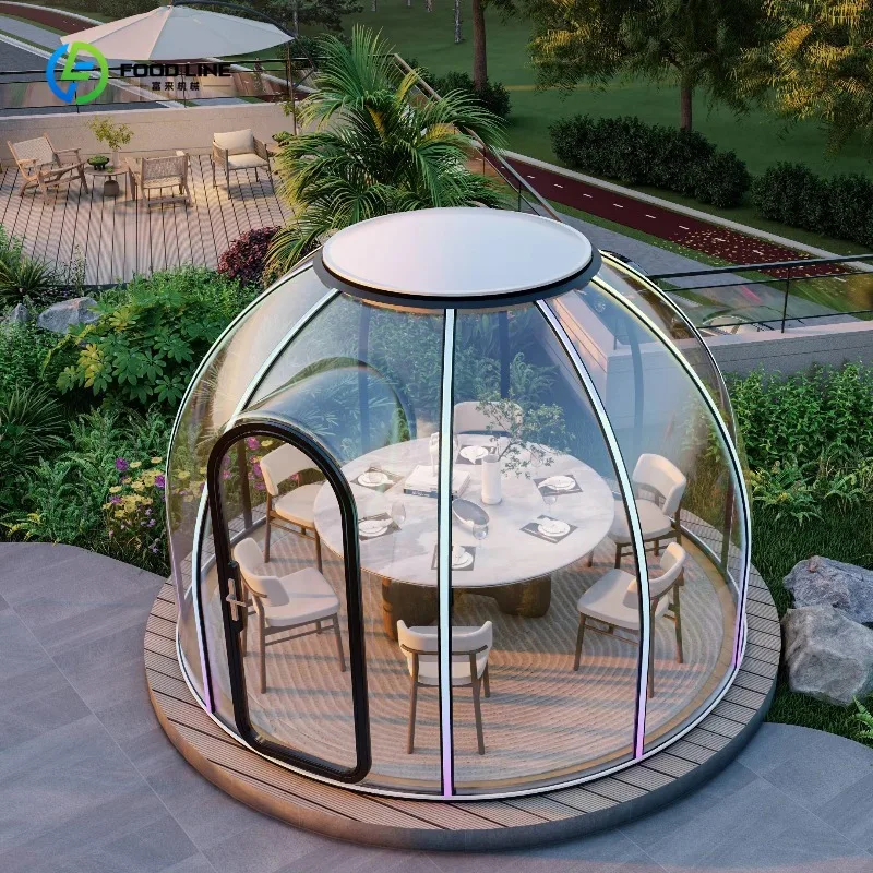 Clear Dome Star Room Transparent PC for Snow Tent Resort Bubble Glamping Hotel Outdoor Use Custom