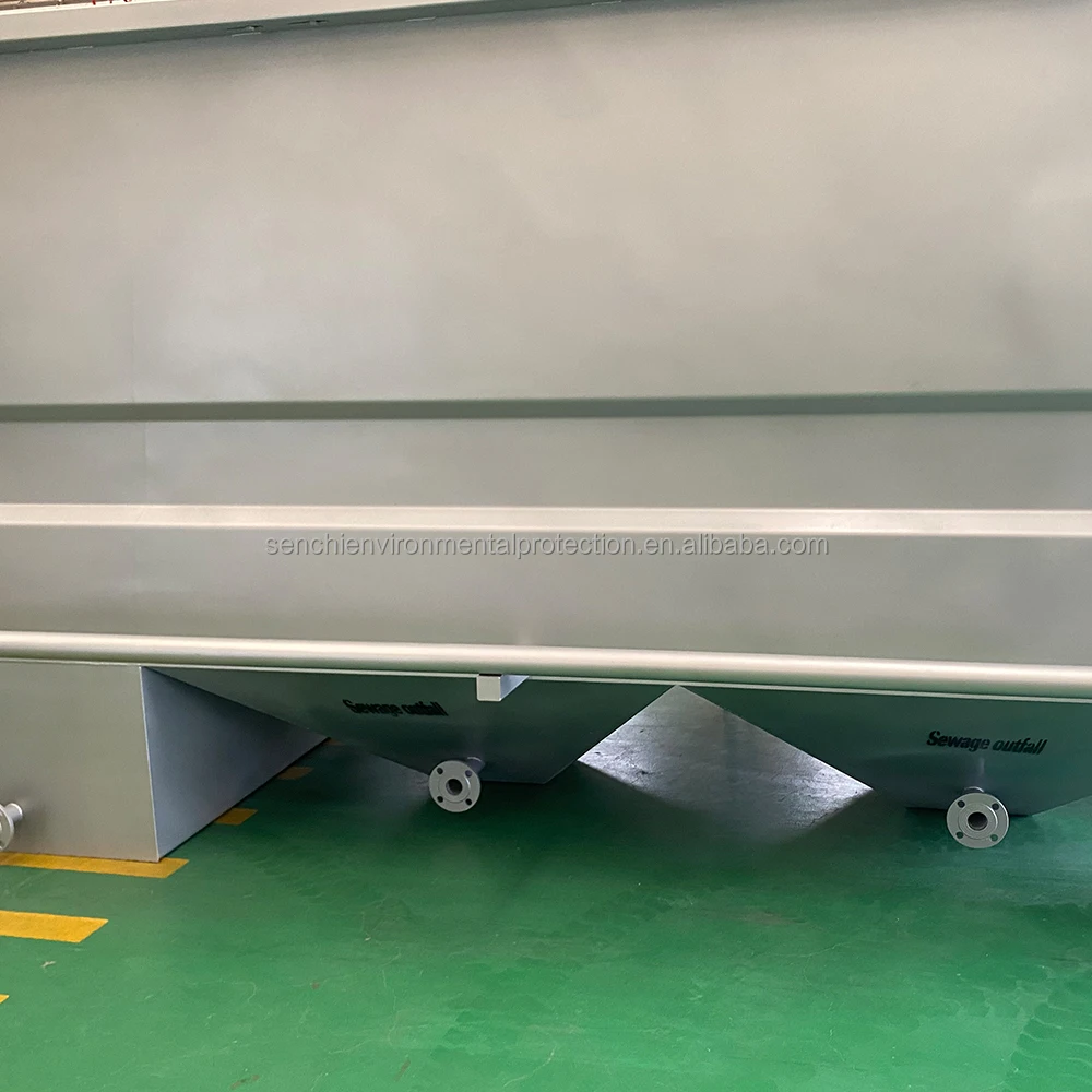 ODM OEM Nuovo sistema di riciclaggio dell'acqua Sistema di galleggiamento dell'aria disciolta Pretrattamento delle acque reflue Rimozione TSS