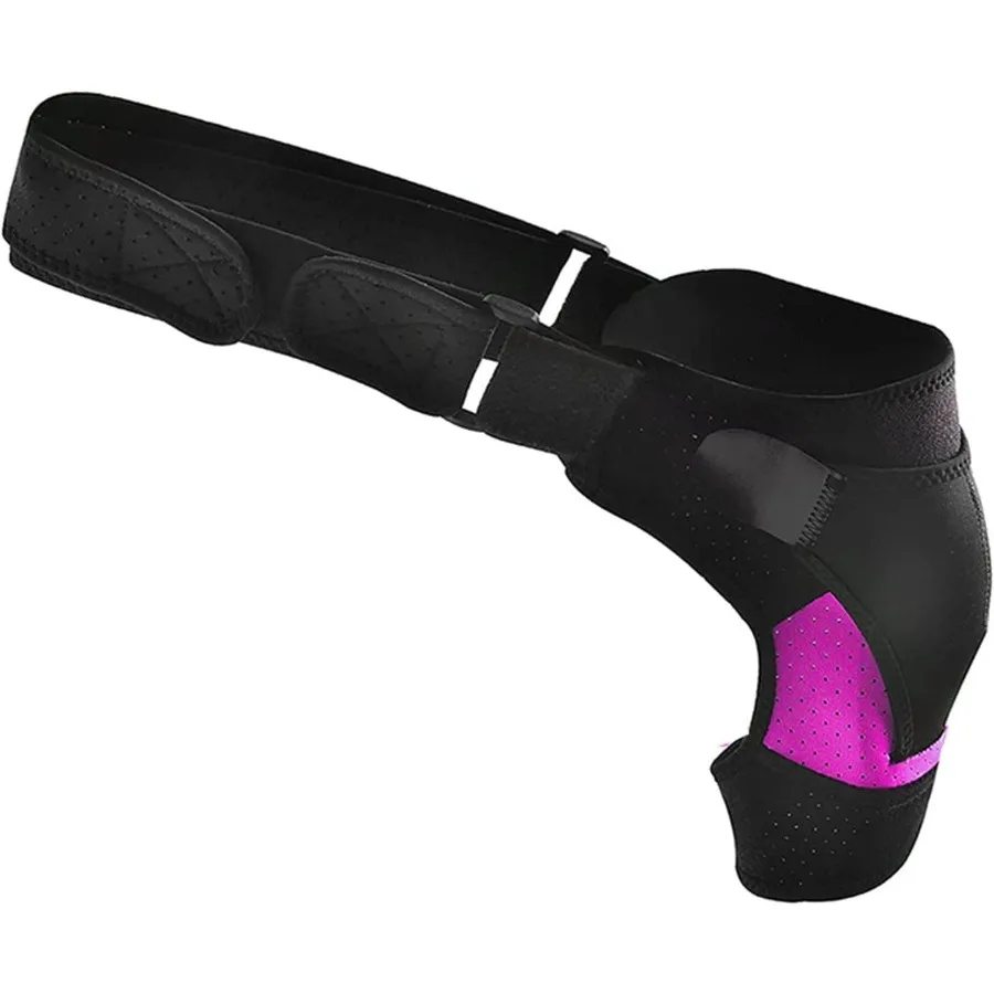 

Shoulder Brace Support Arm Sling for Stroke Hemiplegia Subluxation Dislocation Recovery Rehabilitation Color:B (B)