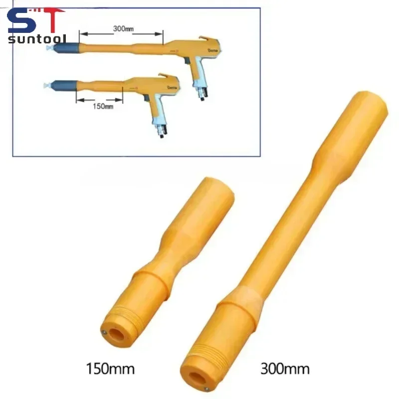 מוט הארכה עבור ציפוי אבקת אלקטרוסטטית ספריי אקדח gm02 optiflex f ga02