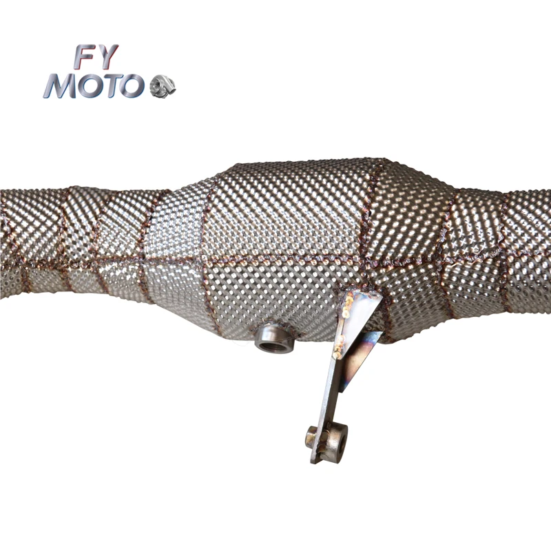 ماسورة العادم المقطوعة لـ W463 AMG G65 G63 4.0T/5.5/6.0L 2013-2018 مع درع الحرارة