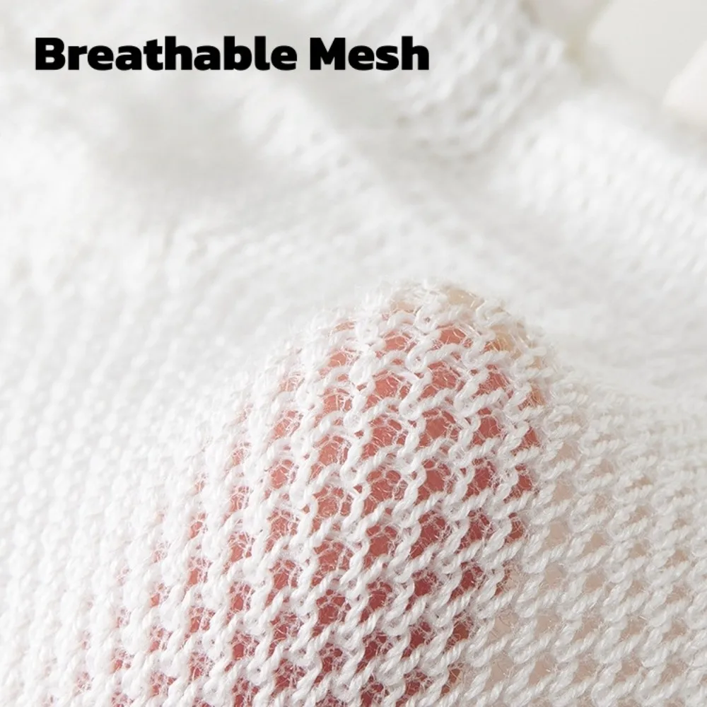 Soft Breathable Mesh Forefoot Socks Anti-slip Silicone Foot Arch Support Half Feet Socks Elastic Invisible Toe Socks Summer